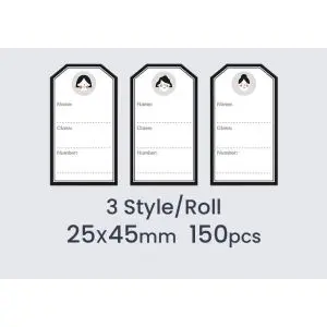 NIIMBOT Etikety štítky pre D101 25 x 45mm / 150 ks / Dievča