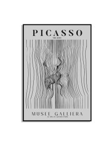 Picasso Bozk Umelecký Plagát