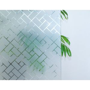 Statická okenná fólia / Dizajn č. 5 / 67,5 cm x 150 cm