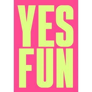 Plagát - Áno Zábava