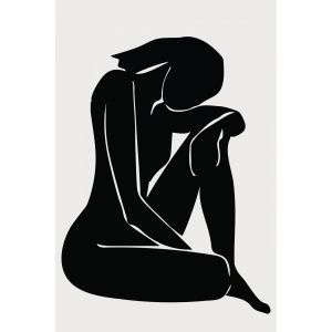 Plagát - Abstraktná Silueta