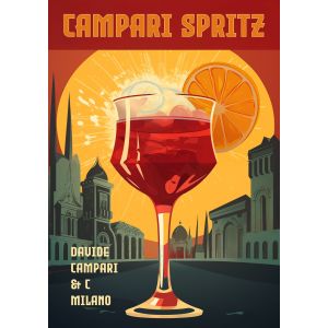 Plagát - Campari Spritz
