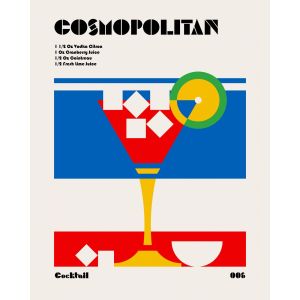 Plagát - Cosmopolitan Koktejl