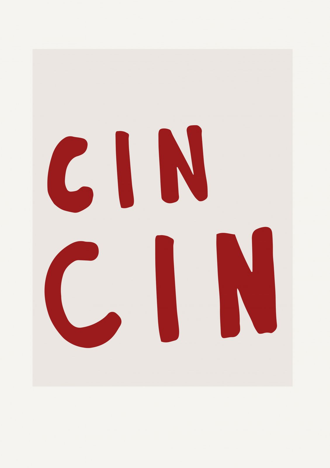 Plagát - Cin Cin
